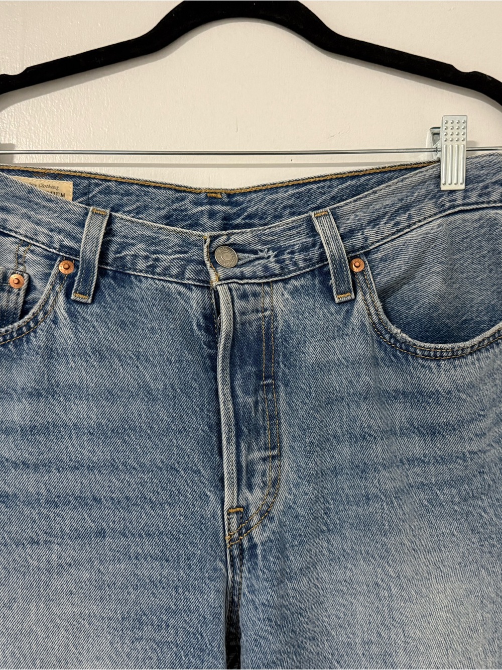 Levi’s 501 90s lightweight straight leg denim 28x30 - Picture 12 of 13